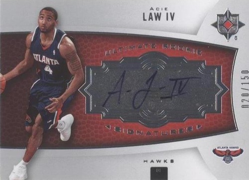 2007-08 Ultimate Collection - Acie Law #127