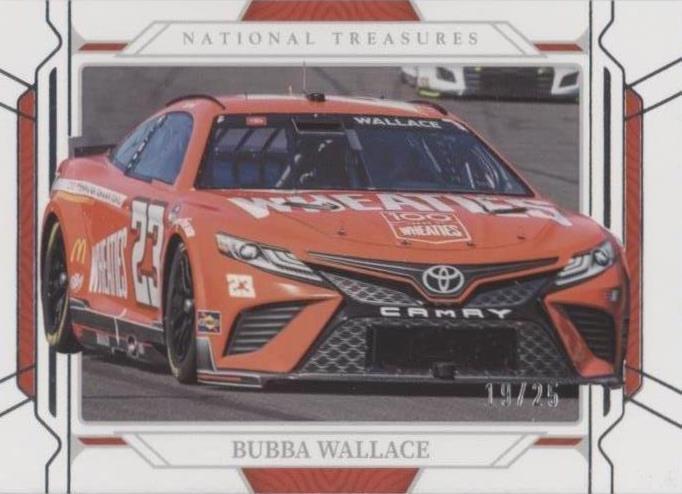 2022 Panini National Treasures - Bubba Wallace #44