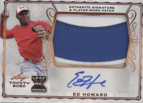 2020 Leaf Trinity - Ed Howard #PA-EH1