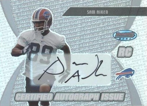 2003 Bowman's Best Sam Aiken #117