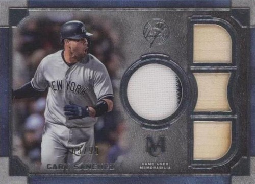 2019 Topps Museum Collection - Gary Sanchez #SPQR-GSA