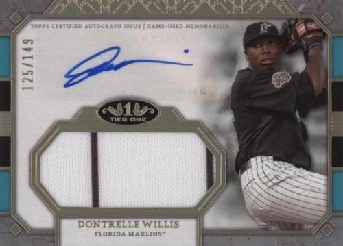 2024 Topps Tier One - Dontrelle Willis #AT1JR-DW