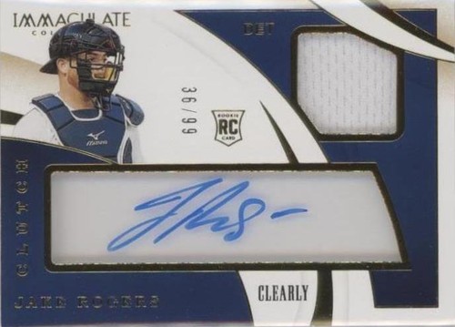 2020 Panini Immaculate Collection - Jake Rogers #CR-JR