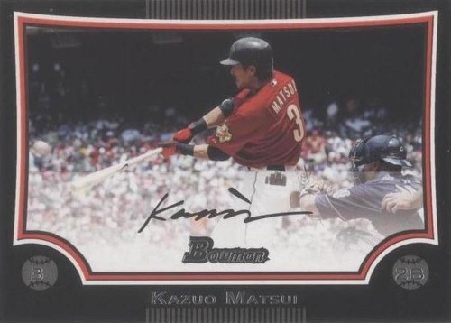 2009 Bowman - Kazuo Matsui #74