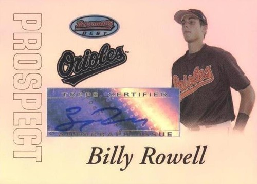 2007 Bowman's Best - Billy Rowell #BBP48