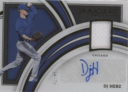 2022 Panini Immaculate Collection - Dj Herz #CIMS-DJ