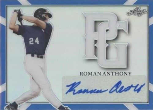 2021 Leaf Perfect Game National Showcase - Roman Anthony #BA-RA1