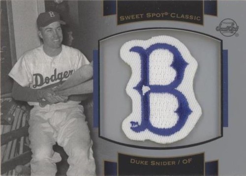 2003 Upper Deck Sweet Spot Classic - Duke Snider #P-DS1