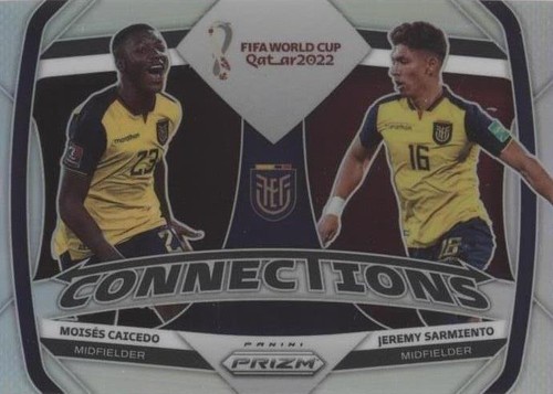 2022 Panini Prizm World Cup Qatar Jeremy Sarmiento Moises Caicedo #4
