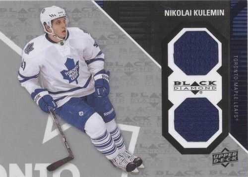 2011-12 Upper Deck Black Diamond - Nikolai Kulemin #TOR-NK