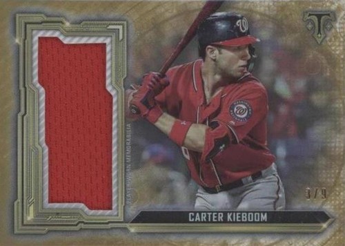 2020 Topps Triple Threads - Carter Kieboom #SJR-CKB