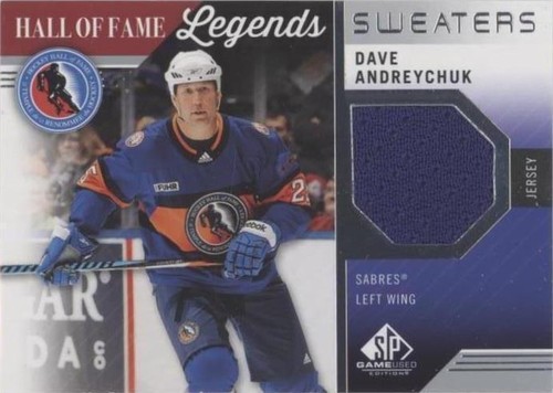 2021-22 Upper Deck SP Game Used - Dave Andreychuk #HOF-DA