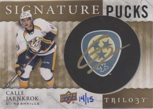2014-15 Upper Deck Trilogy - Calle Jarnkrok #SP-CJ