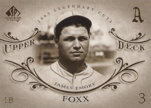 2005 SP Legendary Cuts - Jimmie Foxx #39