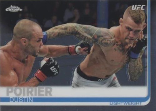 2019 Topps Chrome UFC - Dustin Poirier #58