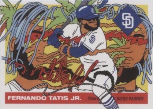 2021 TOPPS PROJECT 70 FERNANDO TATIS JR BY JK5 CARD #578 IN 2021 TOPPS PROJECT 70 FERNANDO TATIS JR BY JK5 CARD #578 IN