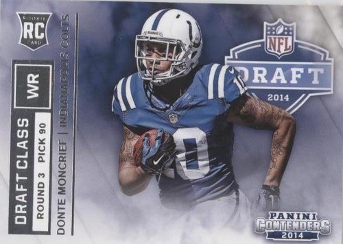 2014 Panini Contenders Donte Moncrief #RDA-16