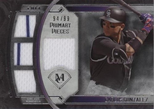 2017 Topps Museum Collection - Carlos Gonzalez #SPR-CGO