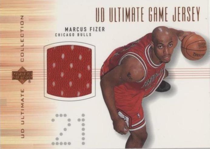 2000-01 UD Ultimate Collection - Marcus Fizer #MF-J