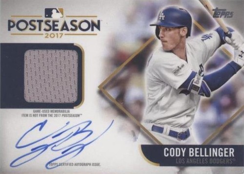 2018 Topps - Cody Bellinger #PSAR-CB