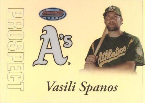 2007 Bowman's Best - Vasili Spanos #BBP23