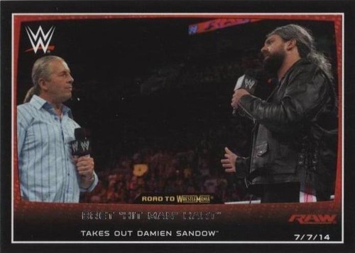2015 Topps WWE Road to Wrestlemania - Bret Hart #32