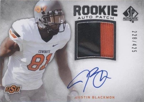 2012 SP Authentic Justin Blackmon #277