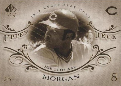 2005 SP Legendary Cuts - Joe Morgan #41