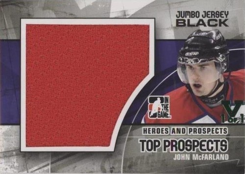 2010-11 In the Game Heroes and Prospects - John Mcfarland #JM-09