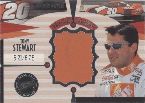 2002 Press Pass Eclipse - Tony Stewart #CD 6