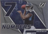 2022 Panini Zenith Malik Willis #BN-MW