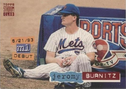 1994 Topps Stadium Club - Jeromy Burnitz #201