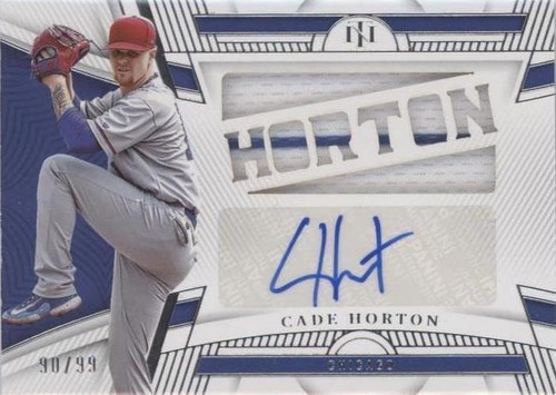 2023 Panini National Treasures - Cade Horton #DMS-CH