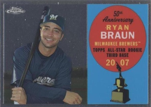 2008 Topps Chrome - Ryan Braun #ARC21