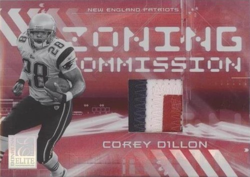 2006 Donruss Elite Corey Dillon #ZC-37