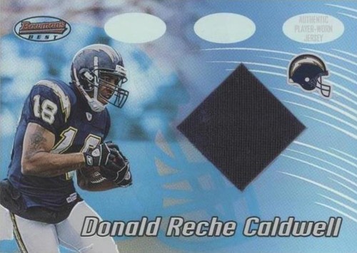 2002 Bowman's Best Reche Caldwell #112