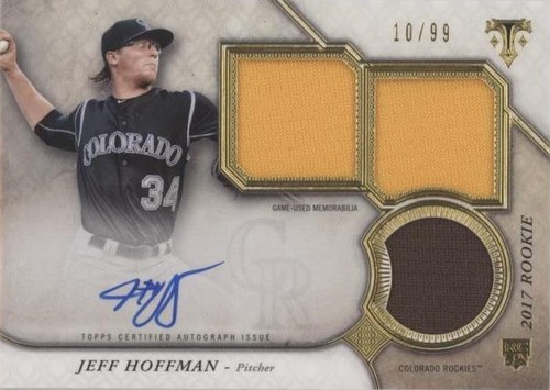 2017 Topps Triple Threads - Jeff Hoffman #RPA-JH
