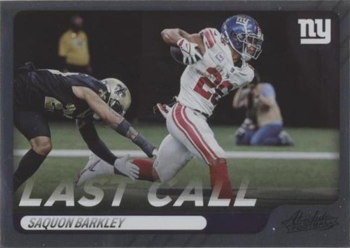 2022 Panini Absolute Saquon Barkley #LC-13