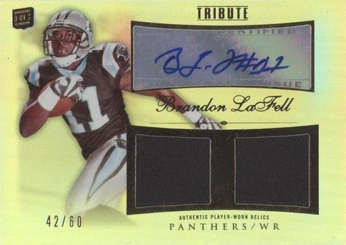 2010 Topps Tribute Brandon LaFell #ADR-BL