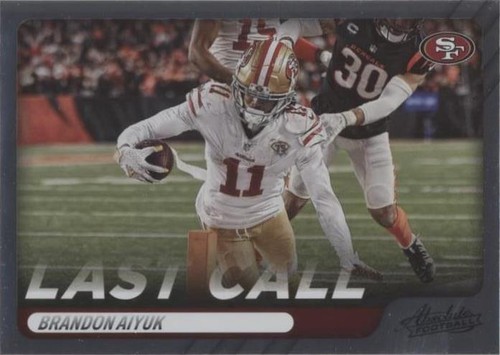 2022 Panini Absolute Brandon Aiyuk #LC-3