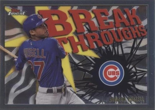 2017 Topps Finest - Addison Russell #FB-ARU