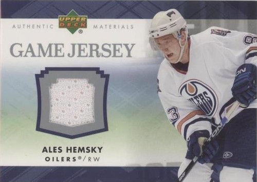 2007-08 Upper Deck - Ales Hemsky #J-AH