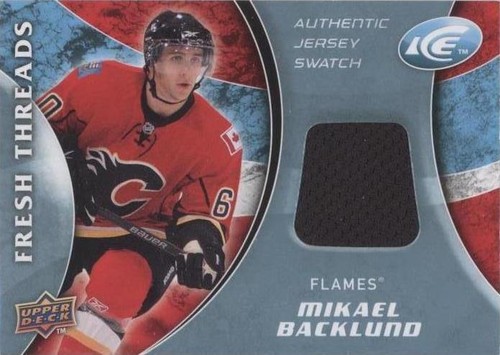 2009-10 Upper Deck Ice - Mikael Backlund #FT-BA