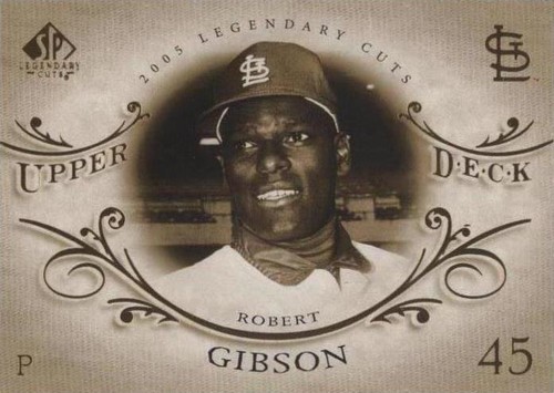 2005 SP Legendary Cuts - Bob Gibson #6