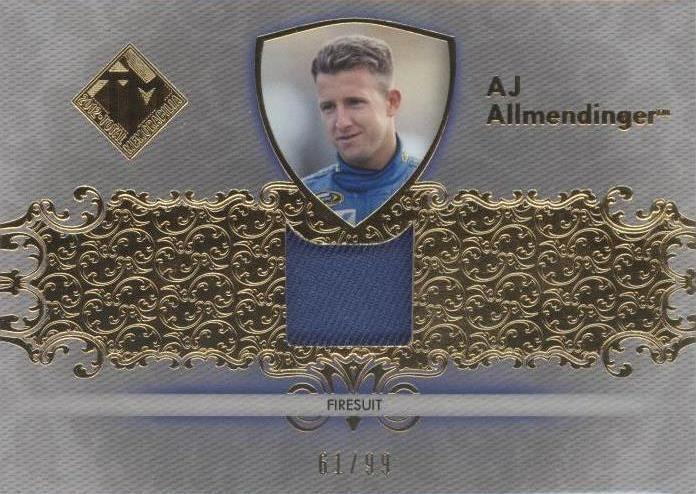 2012 Press Pass Total Memorabilia - A.J. Allmendinger #TM-AA