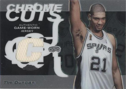 2003-04 Topps Chrome - Tim Duncan #CCR-TD