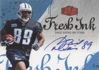2006 Flair Showcase David Givens #FI-DG