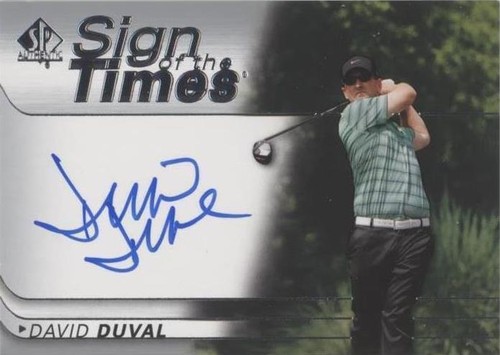 2021 SP Authentic - David Duval #SOTT-DD