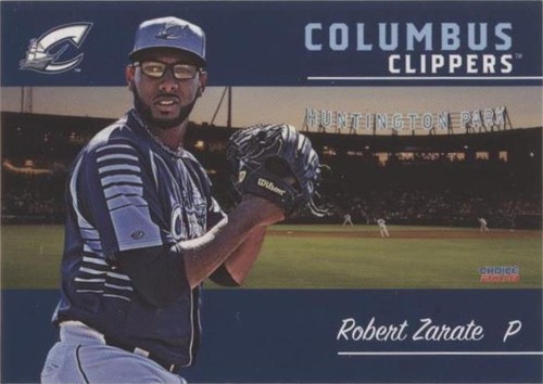 2018 Choice Columbus Clippers - Robert Zarate #34