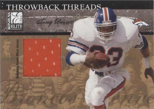 2004 Donruss Elite Tony Dorsett #TT-3